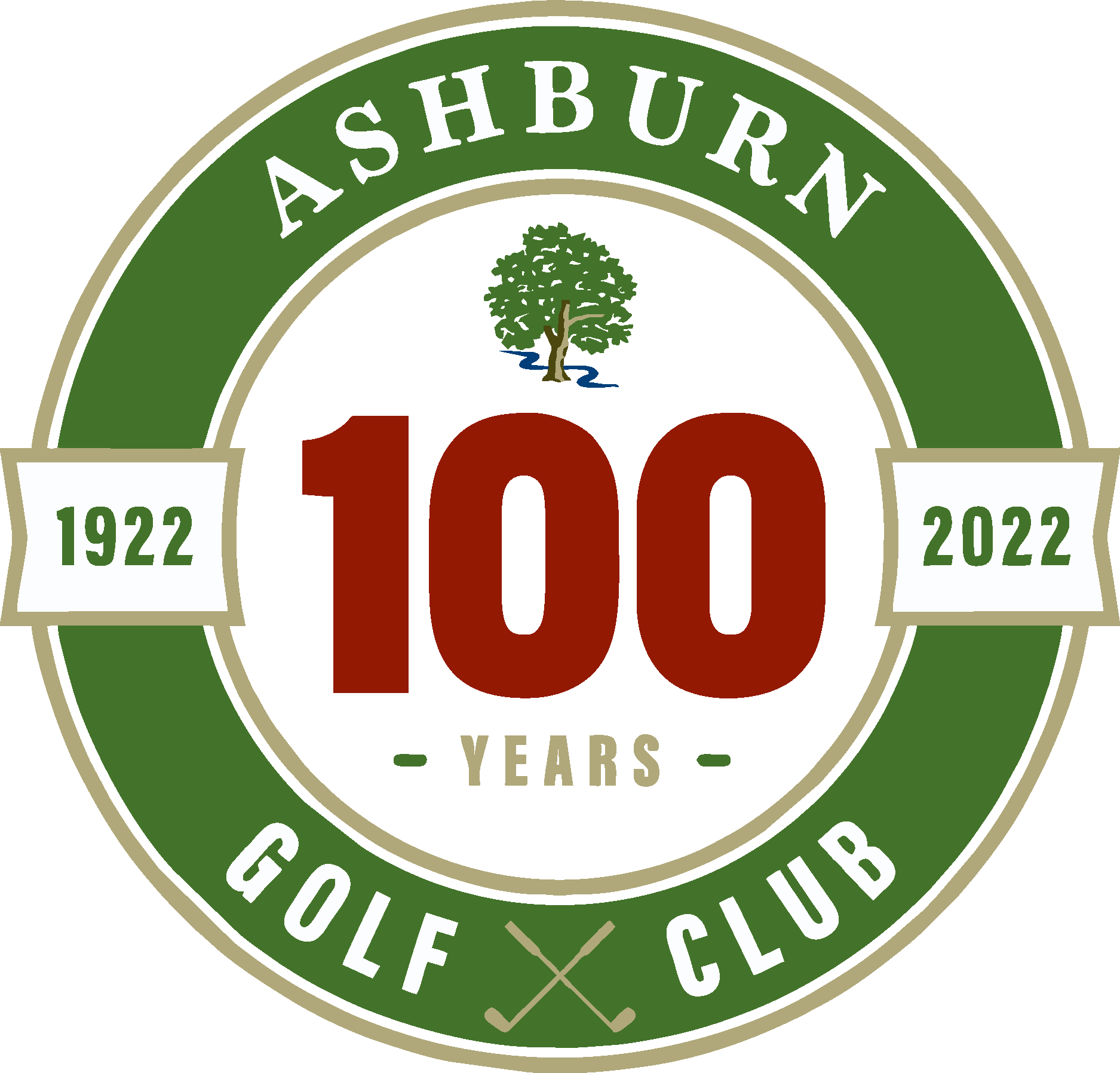 Ashburn Golf Club Logo Vector Logo